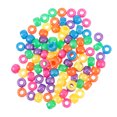 thumbnail image 1 of EeaseCA 1000pcs DIY Handmade Beaded Accessories Acrylic Hole Barrel Beads Rice Beads, 1 of 7