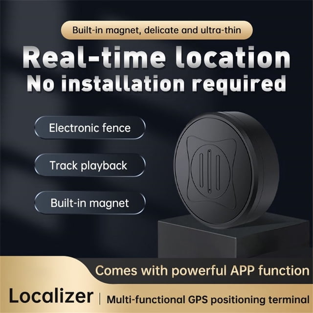 NAOJIE Car Gps Portable Real Time Magnetic Gps Tracking Device,Full Coverage Location for Car,Kids,Dogs,Trucks/Person,Gps Tracker for Vehicles,Tracking Device,Car Tracker Device Hidden