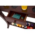 thumbnail image 2 of Hathaway Deluxe Floor Cue Rack - Walnut Finish, 2 of 3