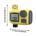 thumbnail image 2 of Programmable Garden Hose Sprinkler Timer with Rain Delay Cycle for Efficient Outdoor Yard Irrigation and Water Conservation, 2 of 6
