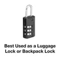 thumbnail image 3 of Ensemble de Serrure à Bagages Combinée 13/16 Pouces, Master Lock, 646D, 3 of 5