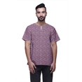 thumbnail image 1 of Atasi Keyhole Neck Indian Cotton Cambric Ethnic Kurta Wedding Kurta Men, 1 of 5