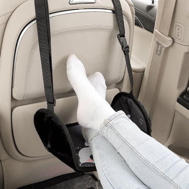 EGNMCR Car Child Footrest Car Seat Rear Seat Support Footrest Board Car Interior Rest Footrest Board Plush footrest