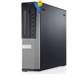 DELL OptiPlex Ordinateur de bureau i5 8GB 128GB SSD Windows 10 WiFi - Rénovés