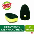 thumbnail image 1 of Scotch-Brite® Recharge pour Brosse à Vaisselle Robuste, Scotch-Brite® SB481-CA, 1 of 5