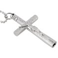 thumbnail image 1 of Baohd Collier Clé de Réglage de Tambour, Clé de Réglage de Tambour, Clé de Tambour Croisée avec Chaîne Collier Argent, 1 of 5