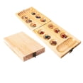 thumbnail image 3 of Wweixi Board Game Wooden Folding Mancala Board Game Set Portable Travel For Parties And Togethers Sturdy And Durable., 3 of 6