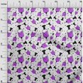 thumbnail image 3 of oneOone Rayon Purple Fabric Medical Virus Sewing Craft Projects Fabric Prints by Yard 56 Inch Wide, 3 of 4