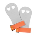 thumbnail image 1 of Lipstore Kids Gymnastic Hand Grips Breathable Gloves for Workout Exercise Accessories Orange S, 1 of 8
