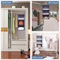 thumbnail image 2 of PIPETPET 3-Shelf Hanging Oxford Closet Organizers and Storage, Collapsible Closet Storage Organizer, for RV Wardrobe Camp, Hanging Organizer for Shoes Toys Baby Clothes, 2 of 5
