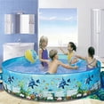 thumbnail image 3 of Maoww Piscine Gonflable d'Extérieur pour Cour Arrière Familiale, Piscine Ronde de Pataugeoire Gonflable World No.2, 3 of 6