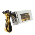 thumbnail image 4 of Alimentation Minière 2000W Supporte 8 Cartes GPU Canal Unique 2U PSU PC Alimentation Minière 180264V, 4 of 14