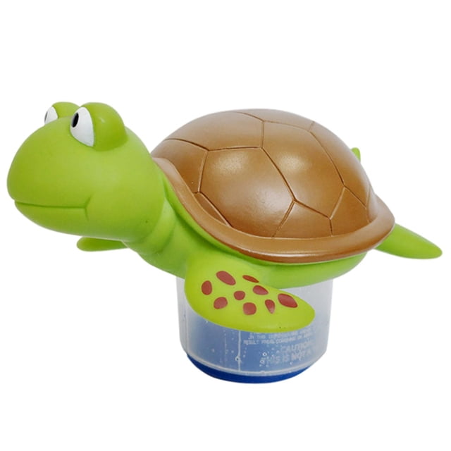 1pc Automatic Chlorine Floating Dispenser Adjustable for Pools Premium Cleaning Turtle
