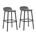 thumbnail image 1 of Suncast Outdoor Resin Bar Stools 2-pack - Cool Gray, 1 of 4