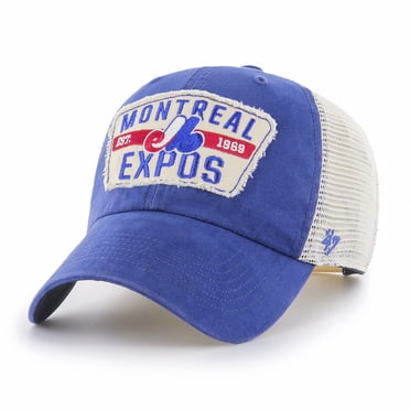 Men's Montreal Expos Cooperstown Crawford Clean Up Adjustable Hat - One Size