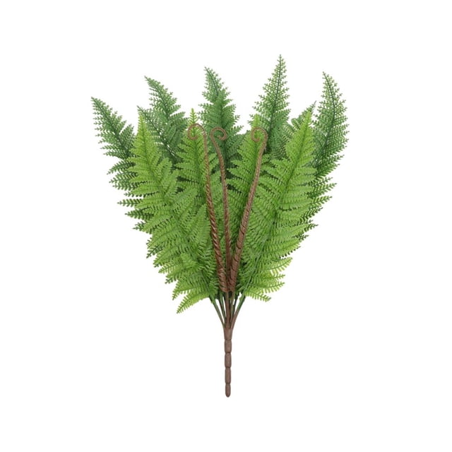 Feltree Synthetic Persian Leaf Artificial Grass, Weatherproof Greenery for Window Boxes/Terrace Pots (22.83" Height)
