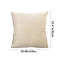 thumbnail image 3 of Jubipavy In Velvet Check Bed Headrest Backrest Cushions Soft Filling Suitable For Headboard Sofa And Floor Cushions Decorative Lumbar Support, 3 of 6
