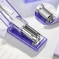thumbnail image 4 of Mini Stapler Portable Handheld, Transparent Desktop Stapler with 1000 Staples, One-Finger Effortless Operation, Compact Office Stapler for Home Desk Drawer Use, 4 of 6