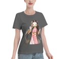 thumbnail image 2 of Women's Basic Short Sleeve T-Shirt Demon Slayer Blade Nidouzi, 2 of 6