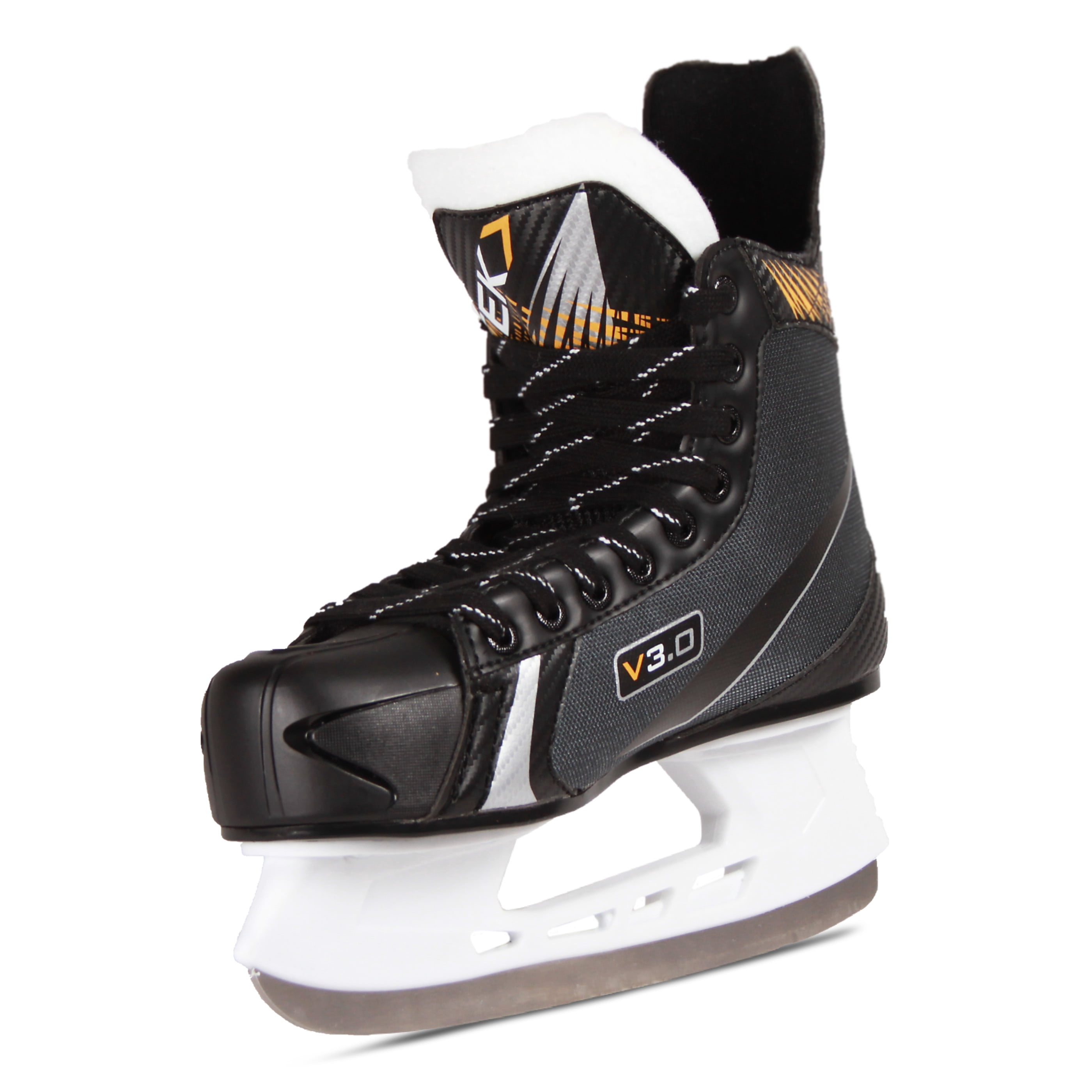 V3.0 Powertek Patins de Joueur de Hockey pour Adulte_ Taille SR 6