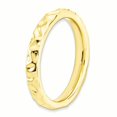 thumbnail image 3 of Bague Plaquée Or en Argent Sterling Stackable Expressions Taille 6, 3 of 3
