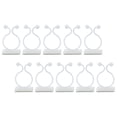thumbnail image 3 of 10Pcs Plant Climbing Wall Fixture Clips, Plant Fixer ,Wall Vines Fixture Vines Traction Invisible Holder Hook Wall Rattan clamp for Decor White L, 3 of 10