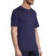 thumbnail image 3 of Hanes Cool DRI TAGLESS Men`s T-Shirt, S, Navy Heather, 3 of 3
