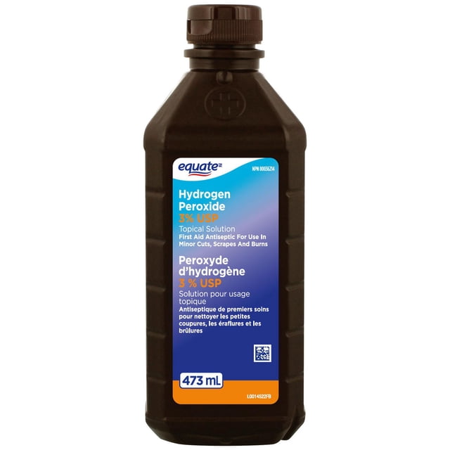 Equate Hydrogen Peroxide, 473 ml