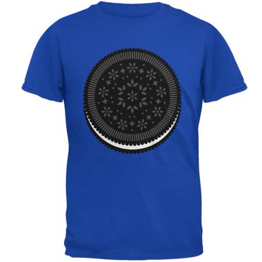 Halloween Sandwich Cookie Costume Milk Dunking Mens Soft T Shirt