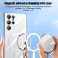 thumbnail image 4 of Xs Phone Case,Magnetic Phone Case S25U Case with Camera Protector Film Magnetic Shockproof Protective Phone Cover Magnetic Phone Clear Case for S25 U Clear Phone Case,Phone Camera Cover, 4 of 7