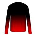 thumbnail image 4 of Meichang T-Shirt à Manches Longues pour Homme Coupe Ajustée, T-Shirts Graphiques pour Homme Décontractés à Imprimé Dégradé 3D, T-Shirts Fantaisie à Col Rond Confortables à Manches Longues pour Homme, 4 of 5