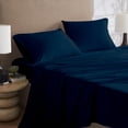 thumbnail image 2 of Hometrends 300 TC Brushed Percale Flat Sheet, 2 of 5