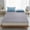 Dark Gray#1622, variant on Mattress Twin XL Polyester Non-Slip Quilted Mattress Pad Cover Washable Bed Topper for Dorm and Home