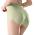 thumbnail image 4 of Womens Stretch High Waisted Seamless Underwear No Show Tummy Control Panties Soft Postpartum Full Coverage Briefs, 4 of 7