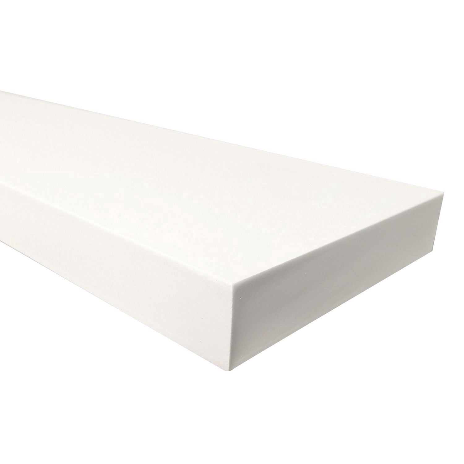 Hometrends 18 inch White  Floating Shelves - 2 PC Set