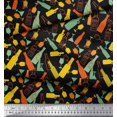 thumbnail image 3 of Soimoi Poly Georgette Fabric Bottle & Wine Glass Bar Fabric Prints by Yard 52 Inch Wide, 3 of 5