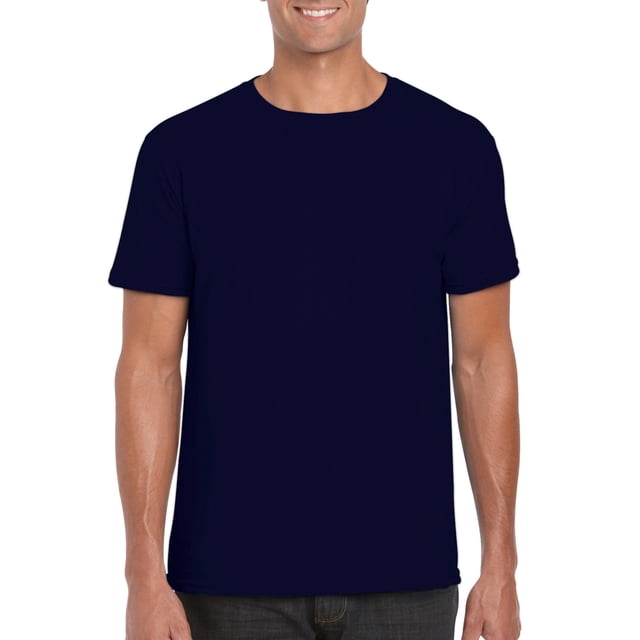 Gildan Mens Softstyle T-Shirt, 4XL, Navy