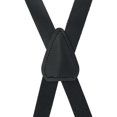 thumbnail image 3 of CTM® Coated Leather Clip-End 3/4 Inch Suspenders, 3 of 3