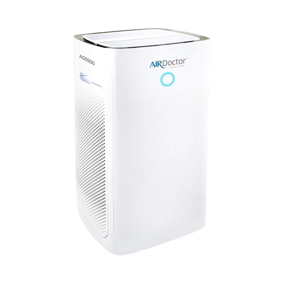 AIRDOCTOR AD5000/AD5500 Purificateur d'Air 4-en-1 pour Très Grands Espaces et Concepts Ouverts avec Filtres UltraHEPA, Carbone et VOC - Élimine les Particules 100x Plus Petites Que la Norme HEPA (AD5500)