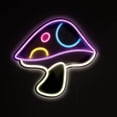 thumbnail image 3 of Merkury Innovations Enseigne murale néon LED champignon 13,4", 3 of 5