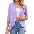 thumbnail image 1 of Birdeem Womens Fashion Casual Spring and Summer Solid Color V-Neck Short Sleeve Blouse Tops, 1 of 10