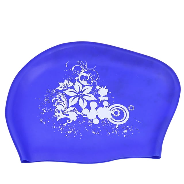 WIFKLSIIPG Bonnet de Bain Imperméable en Silicone pour Femmes Adultes à Cheveux Longs