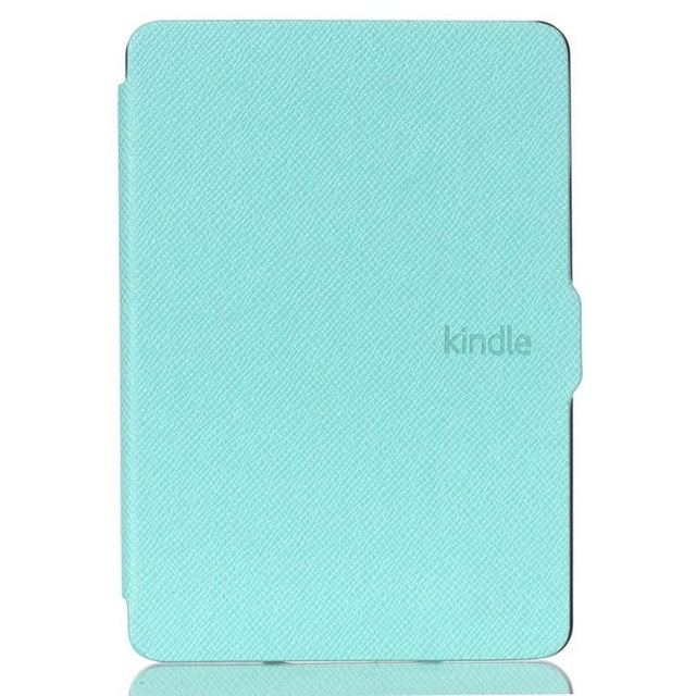 Étui de Veille Ultra Mince pour Kindle Kindle Paperwhite 1 2 3 4 6 Pouces, Couverture pour Kindle 11th Paperwhite 5 11th Tablette, Étui Réveil Bleu Pâle Kindle 10th 2018