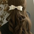 thumbnail image 4 of Barrette Française Nœud Papillon Mode Barrette Décorative pour Cheveux Pince à Cheveux Automatique, 4 of 10