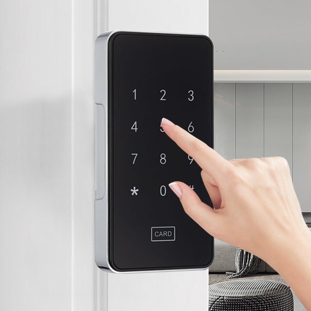 Birdeem Keyless Entry Door Lock,Smart Door Lock,Smart Lock, 3-In-1 Keyless Entry Door Lock with Card, App and Keypad, Smart Door Lock, Smart Deadbolt, Smart Lock for Front Door,Smart Door Locks