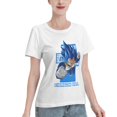 thumbnail image 2 of T-Shirt Basique à Manches Courtes pour Femmes Super Saiyan, 2 of 6