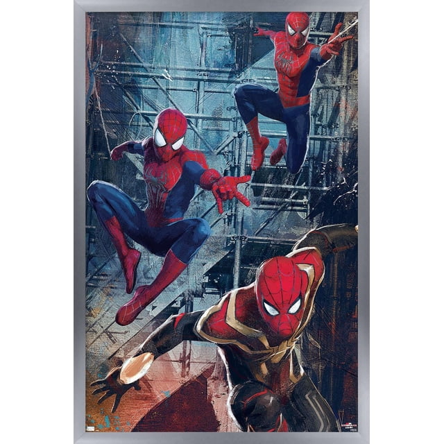 Marvel Spider-Man: No Way Home - Trio Wall Poster, 22.375" x 34"