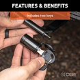 thumbnail image 3 of Curt Manufacturing 23518 Hitch Lock - Black, 3 of 9