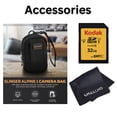 thumbnail image 4 of Canon PowerShot ELPH 360 HS Digital Camera Bundled with Accessory Kit (Kodak 32GB SD Memory Card and Camera Pouch/Bag and Cleaning Cloth) - SILVER, 4 of 9