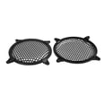 thumbnail image 3 of Unique Bargains 2pcs 8" Black Round Car Speakers Cover Plastic Mesh Woofer Subwoofer Protector 8", 3 of 5